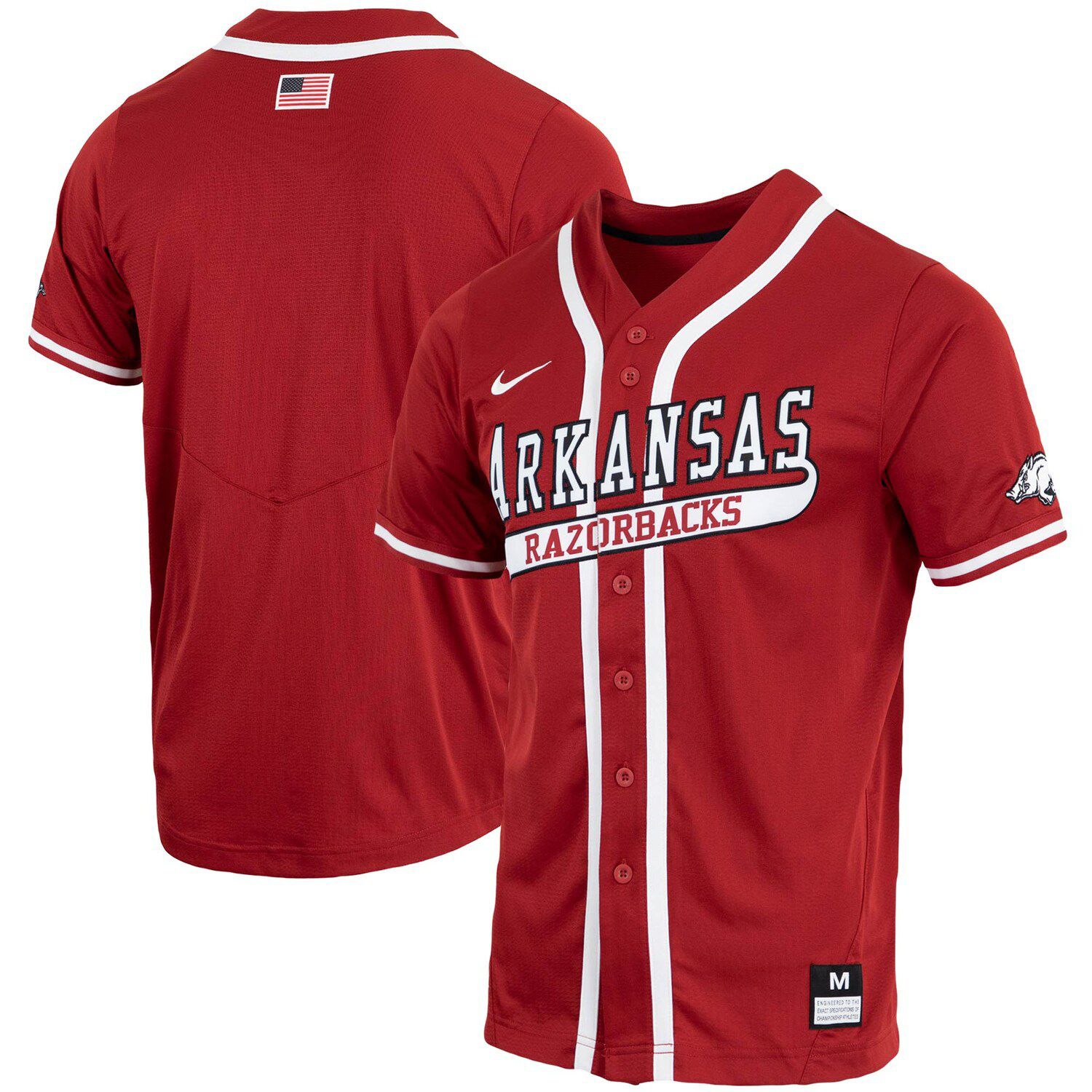 Arkansas Razorbacks men's jersey history