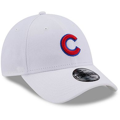 Men's New Era White Chicago Cubs League II 9FORTY Adjustable Hat
