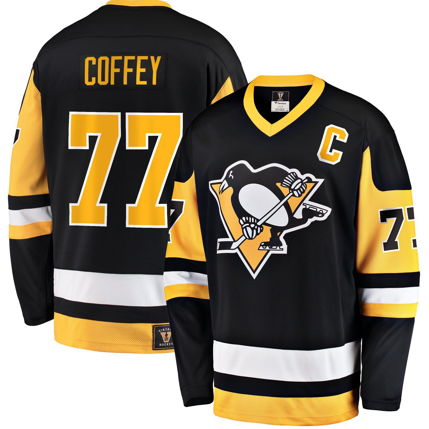 Men's adidas Sidney Crosby Black Pittsburgh Penguins Home Captain Patch  Primegreen Authentic Pro Player Jersey