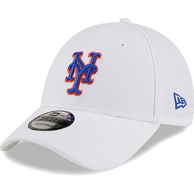 Men's New Era White New York Mets League II 9FORTY Adjustable Hat