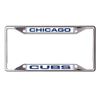 WinCraft Chicago Cubs Inlaid License Plate Frame