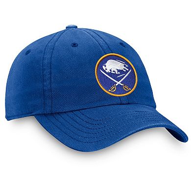 Men's Fanatics Branded Royal Buffalo Sabres Core Primary Logo Adjustable Hat