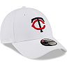 Men's New Era White Minnesota Twins League II 9FORTY Adjustable Hat