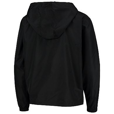 Youth Champion Black Ohio State Buckeyes Pack & Go Quarter-Zip Windbreaker Jacket