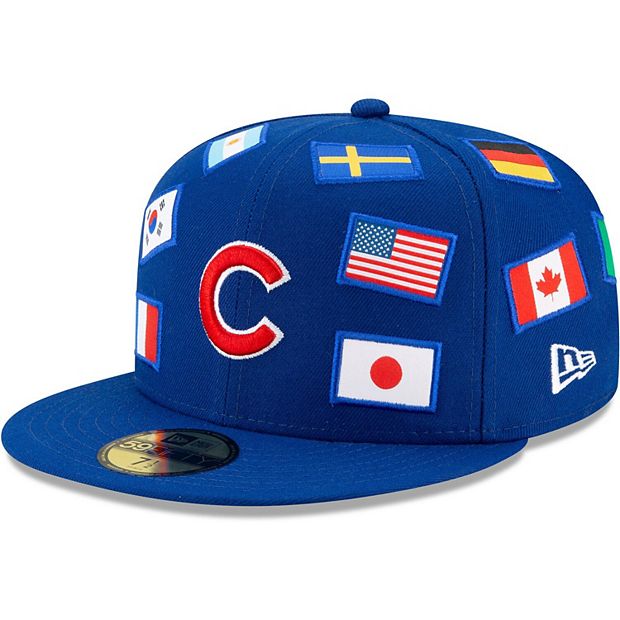 New Era Men's Chicago Cubs 59Fifty Game Royal Authentic Hat