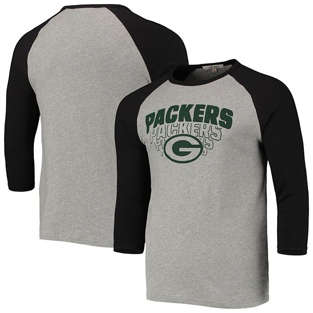 Chicago Bears NFL x Darius Rucker Collection by Fanatics Henley Long Sleeve  T-Shirt - Heather Gray