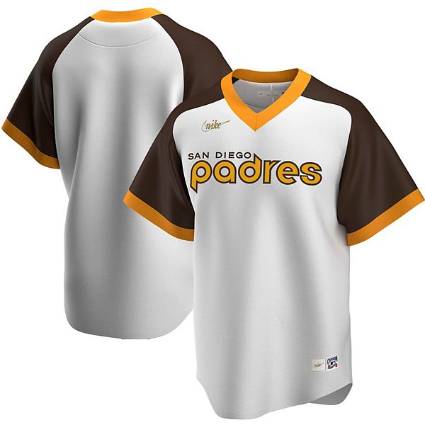 Nike San Diego Padres White Home Authentic Custom Jersey
