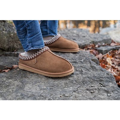 Fireside by Dearfoam’s Men\'s Grafton Genuine Shearling Clog With Taping Slippers Men main image 4