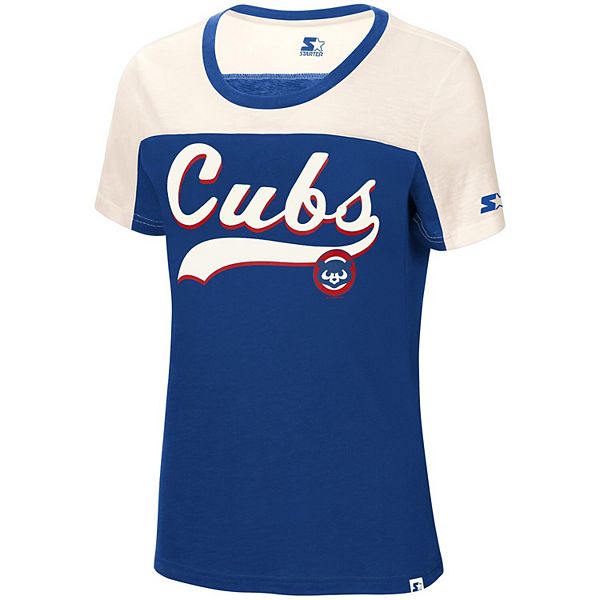 Chicago Cubs Ladies Starter Kick Start T-Shirt Small