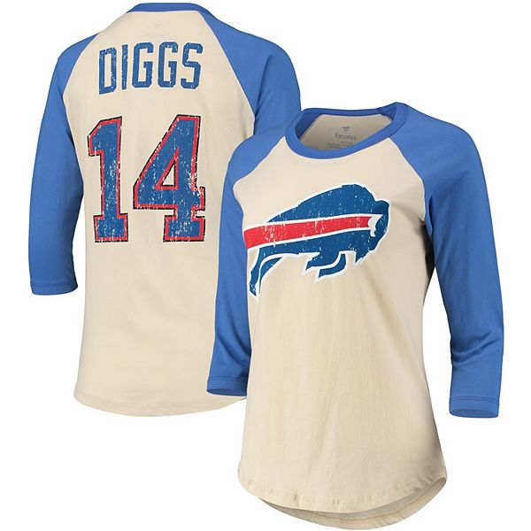 Lids Stefon Diggs Buffalo Bills Fanatics Branded Player Icon Name & Number  T-Shirt - Royal