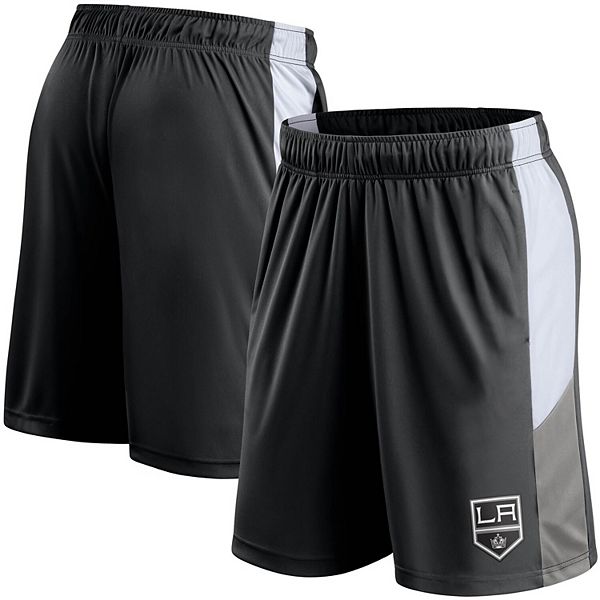 Sportiqe La Kings Mens Chevy Logo Schwarber Short Sleeve Tee - Grey/Black L