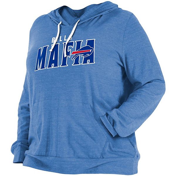 Women's New Era Royal Buffalo Bills Mafia Plus Size Tri-Blend