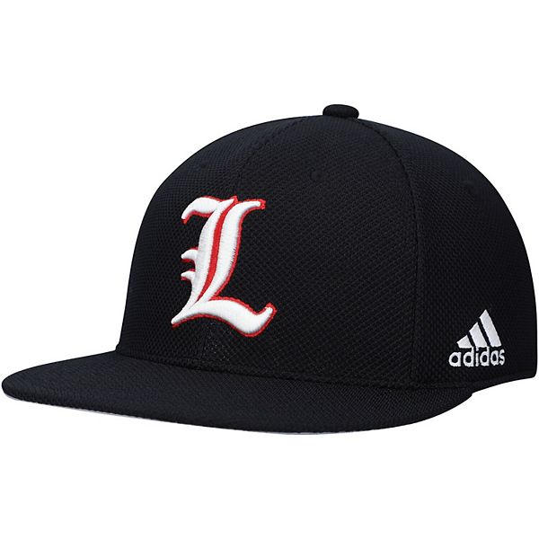 Men's adidas Red Louisville Cardinals On-Field Baseball Fitted Hat