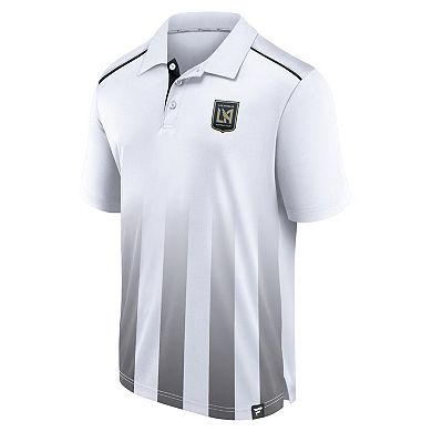 Men's Fanatics Branded White LAFC Line Up Fade Polo