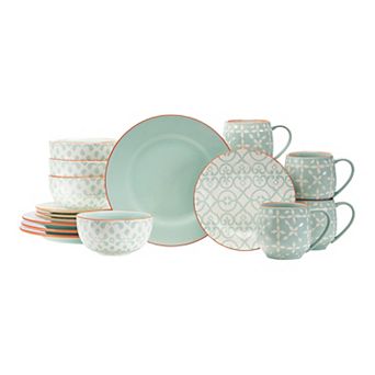 Baum Alara Mint 16 pc Dinnerware Set