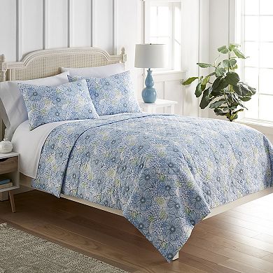 Shavel Home Seersucker 6-In-1 Quilt Set with Shams