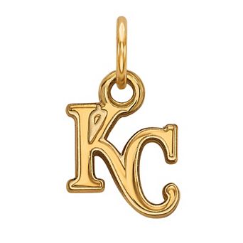 LogoArt 10k Gold Kansas City Royals Mini Pendant