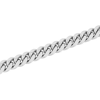 Stainless Steel Curb Link Chain Bracelet