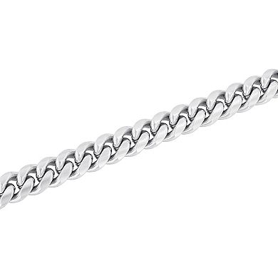 Stainless Steel Curb Link Chain Bracelet