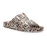 Olivia Miller Leopard Girls' Slide Sandals 
