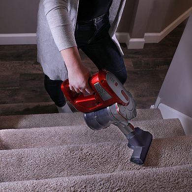 Atrix Rapid Red Cordless Bagless Stick Vacuum Cleaner