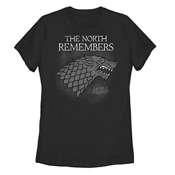 Juniors' Game of Thrones Stark The North Remembers Graphic Tee