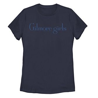 Juniors' Gilmore Girls Simple Logo Graphic Tee