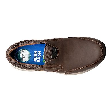 Nunn Bush® Excursion Men's Waterproof Leather Slip-On Shoes