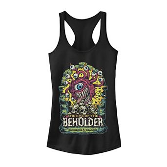 Juniors' Dungeons & Dragons Eye Of The Beholder Tank Top