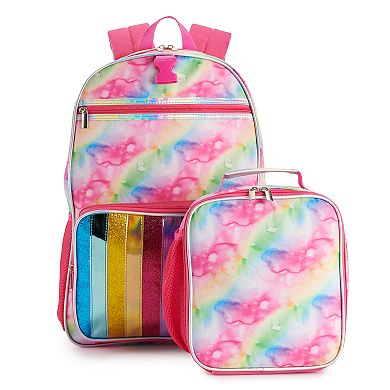 Rainbow Backpack & Lunch Bag Set