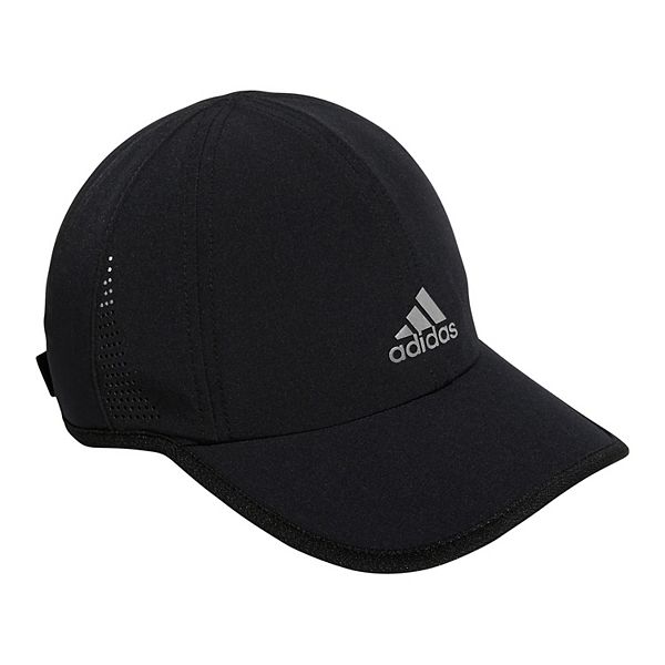 adidas Women's Superlite Relaxed Fit Performance Hat, Black/White, One Size  at  Women's Clothing store