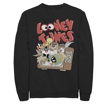 Men's Looney Tunes Characters TV Retro Style Sweatshirt