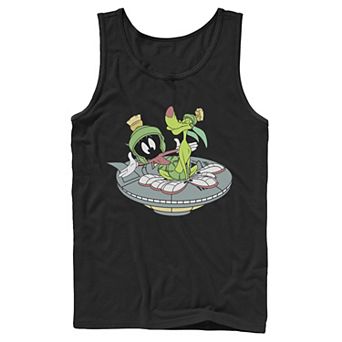 Men's Looney Tunes Characters Marvin And K-9 Tank Top