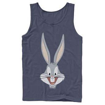 Men's Looney Tunes Bugs Bunny Smiling Large Tank Top