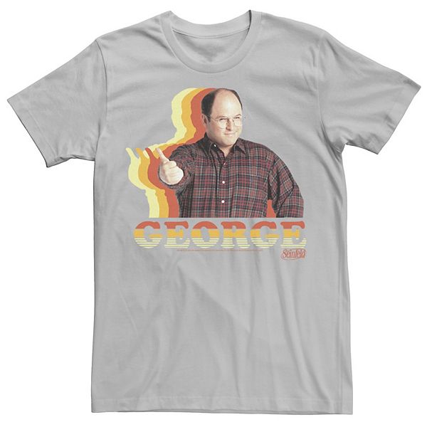 Men's Seinfeld George Thumb Up Colorful Tee