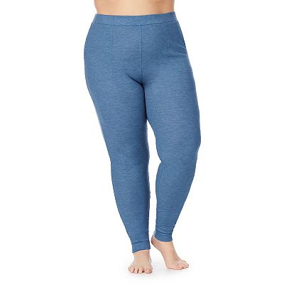 Plus size cuddl duds stretch fleece leggings shop