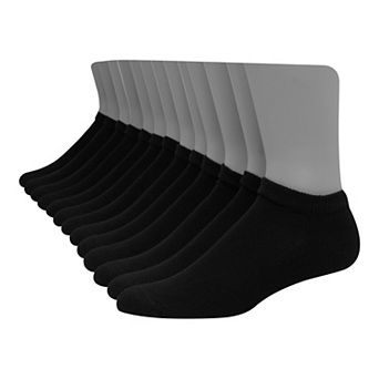 Men's Hanes® 12 Pack Ultimate Soft & Durable Low Cut Socks
