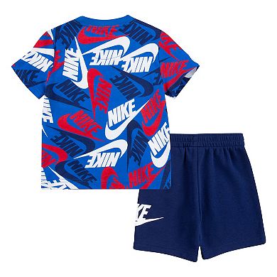 Toddler Boy Nike Sportswear Futura Logo Tee & Shorts Set
