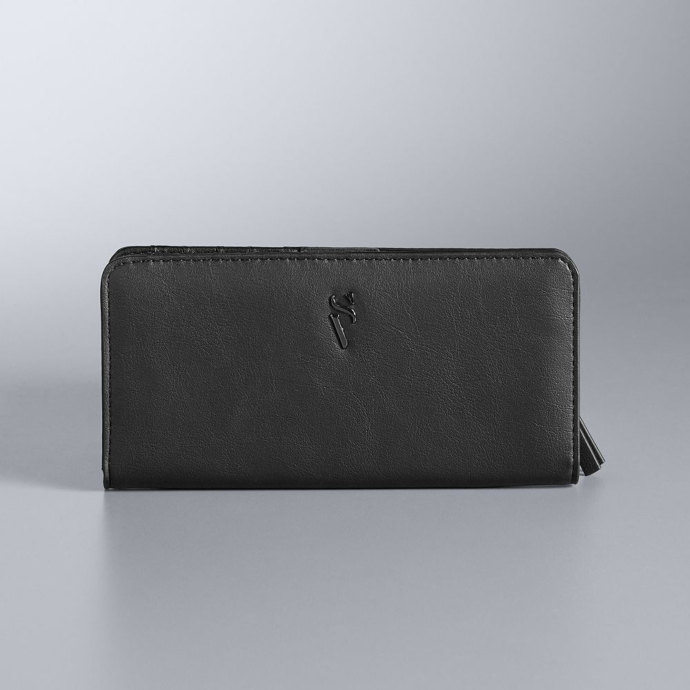 財布・小物その他 V73 Woman Wallet Black 73PS8ZY259 001 Simply Vera Vera Wang Vivian Wallet