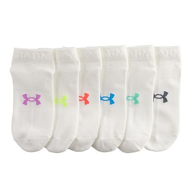 Women's Under Armour 6-Pack Essential Low Cut Socks