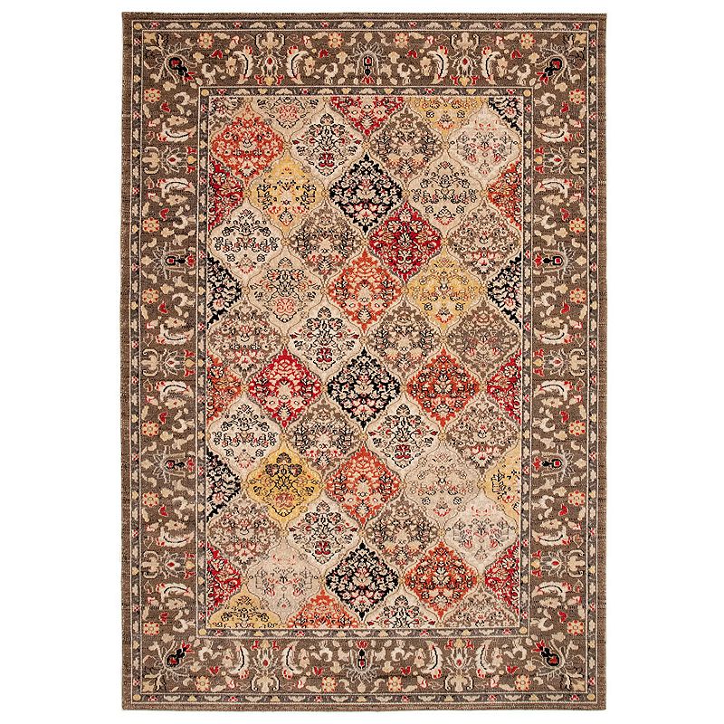Liora Manne Fresco Panel Indoor Outdoor Rug, Multicolor, 5X7.5 Ft