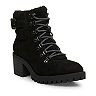 madden girl Hayess Women's Sherpa Ankle Boots