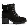 madden girl Hayess Women's Sherpa Ankle Boots