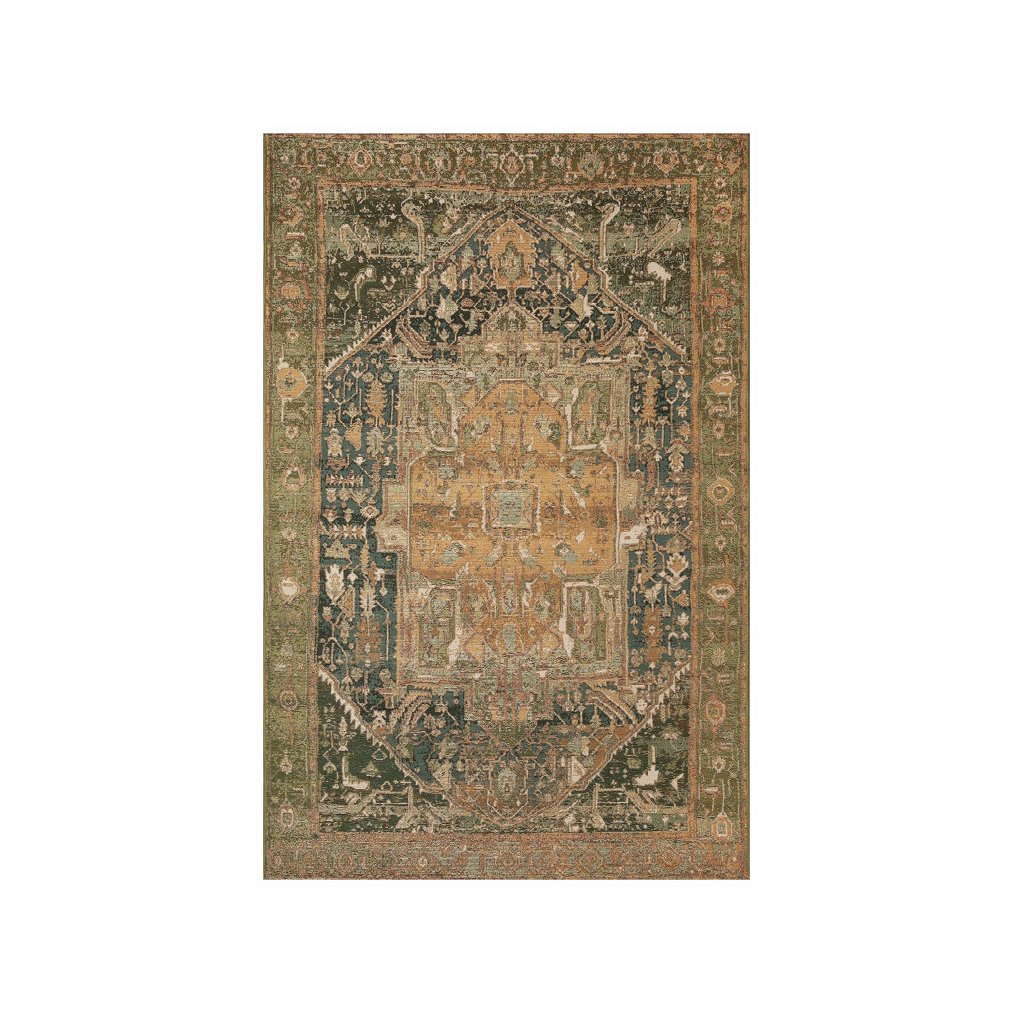 Liora Manne Marina Heriz Indoor Outdoor Rug, Green