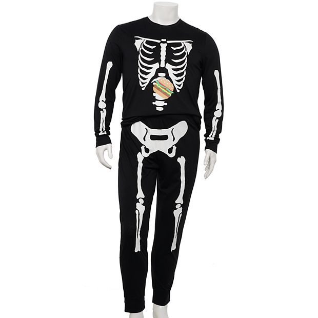 Big Tall Jammies For Your Families Skeleton Pajama Set