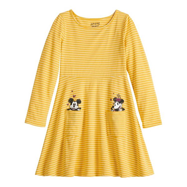 Disney's Mickey Mouse Minnie Mouse Girls 4-12 Skater Dress by Jumping ...