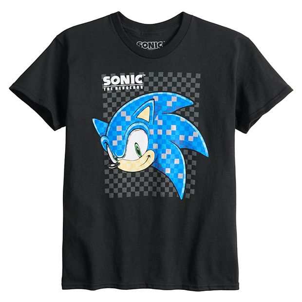 Boys sonic the hedgehog hot sale shirt