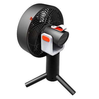 Sharper Image 10-in. Oscillating Desk Fan