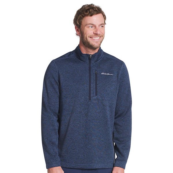 Men's Eddie Bauer Radiator Sweater Fleece QuarterZip Pullover