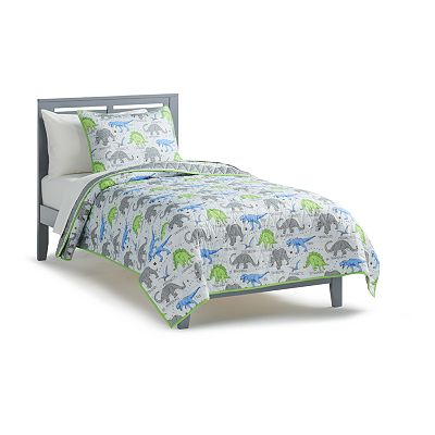 The Big One Kids 3-Piece Dinosaur Reversible Quilt outlet Set